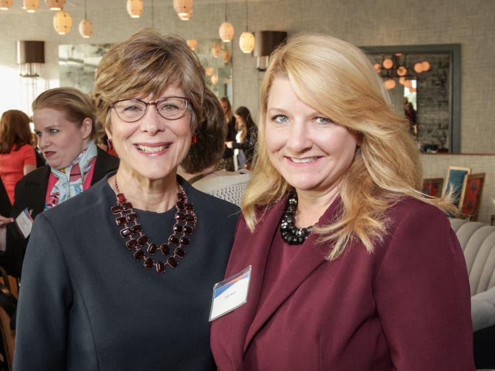 Ellevate Network breakfast 6/16 Janet Hill, Julia Fara