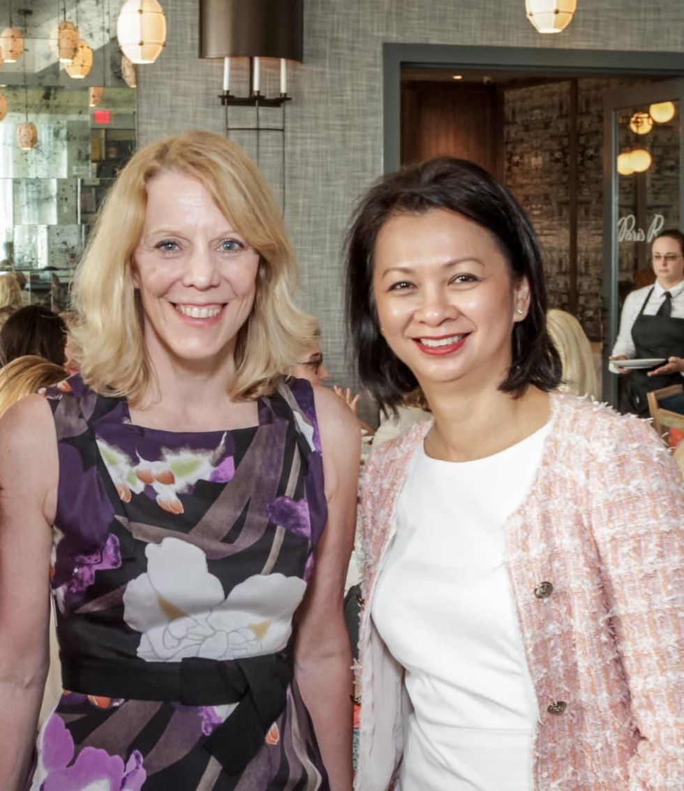 Ellevate Network breakfast 6/16 Judith Anderson, Trinh Abrell