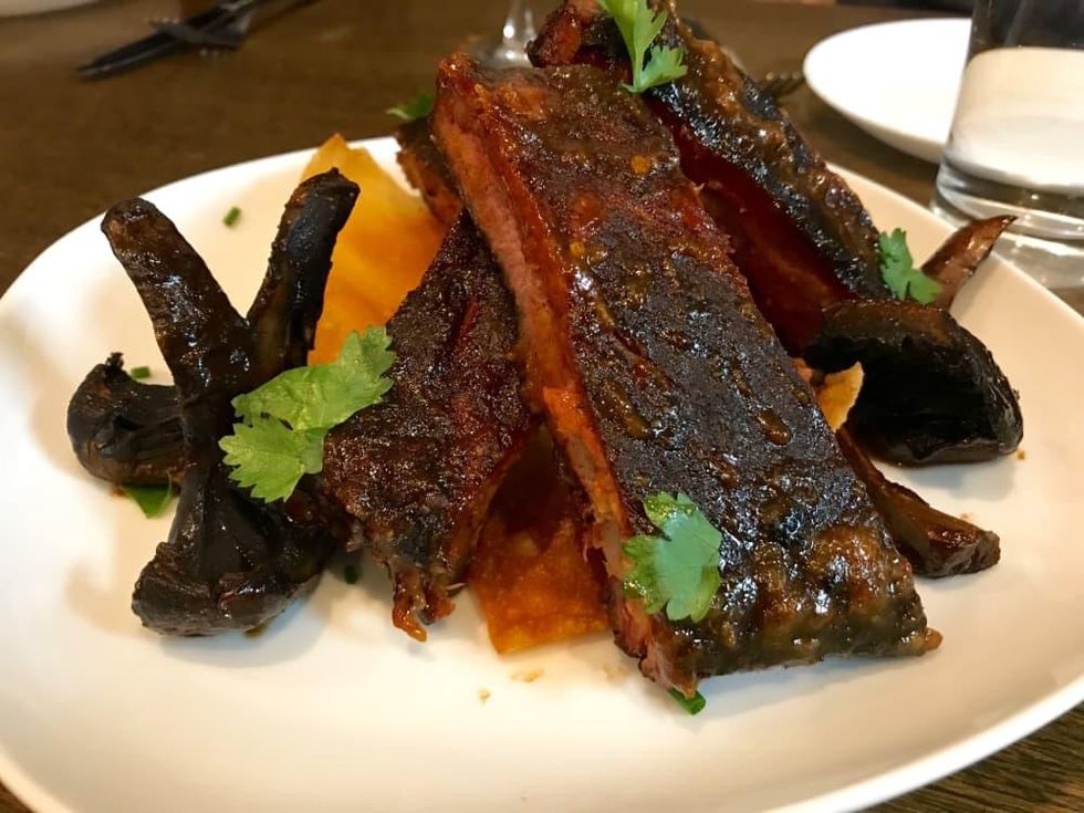 Elliot's Table Thai sticky ribs