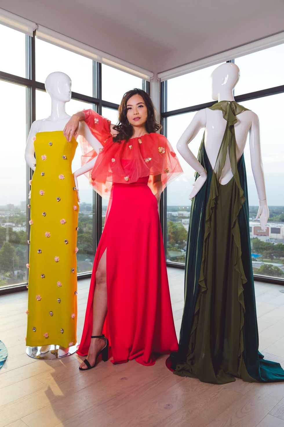 Ellison Heights Diamonds Direct shopping party Chloe Dao looks