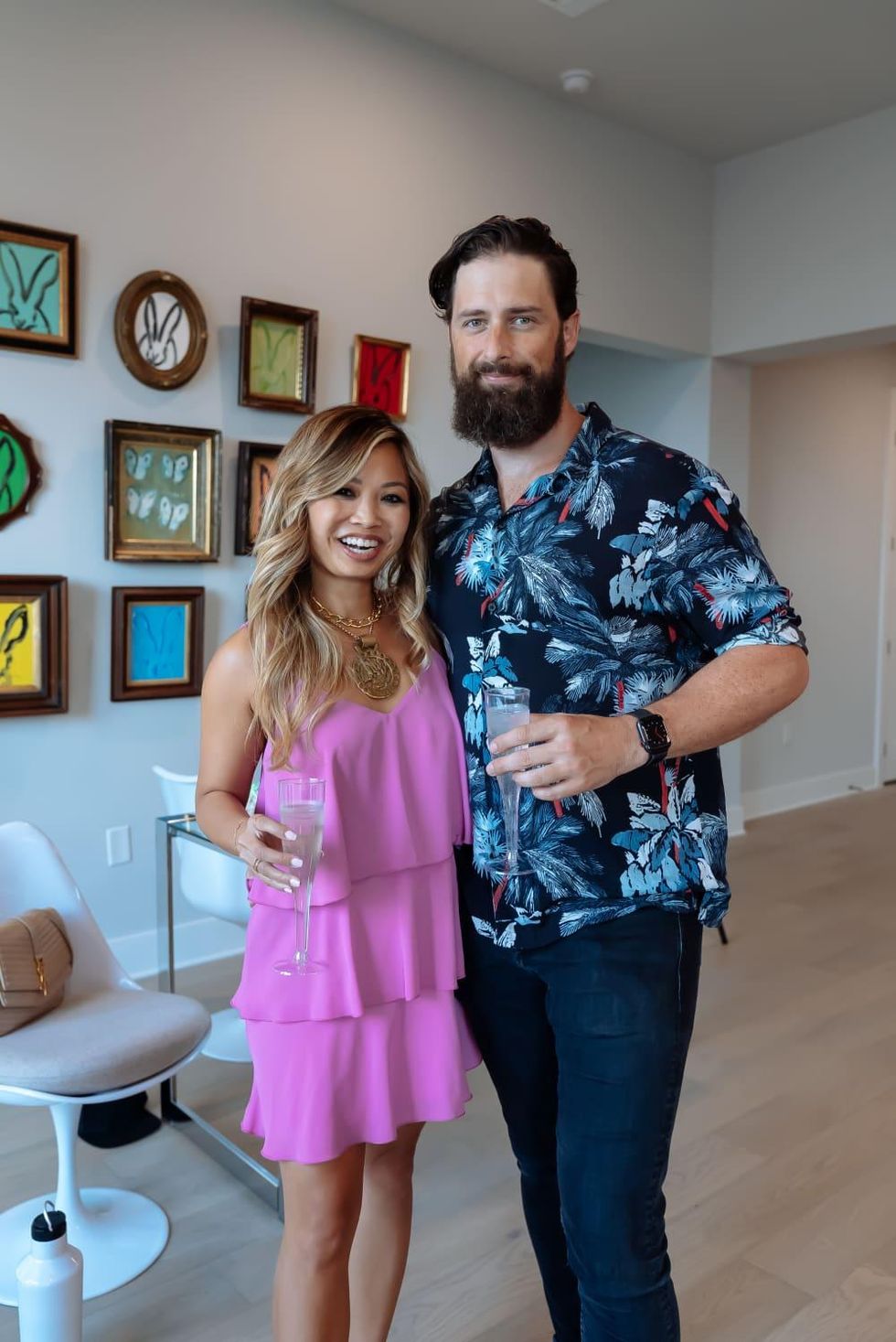 Ellison Heights Diamonds Direct shopping party Kristin Chen Hunter Hanks