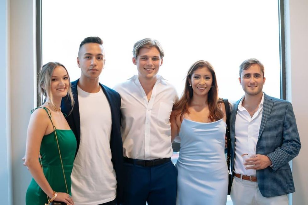 Ellison Heights Diamonds Direct shopping party Taylor Rechter, Jason Esmaili,Jennifer Medina, Spencer Huck, Stefan Stankovic