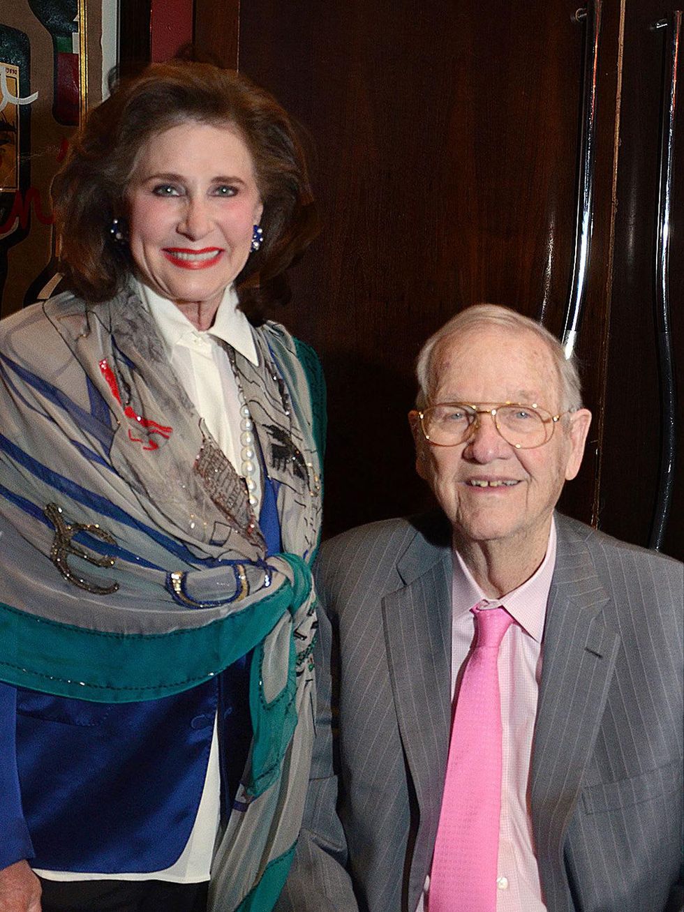Elyse and Bob Lanier at the Texas Heart Institute dinner April 2014