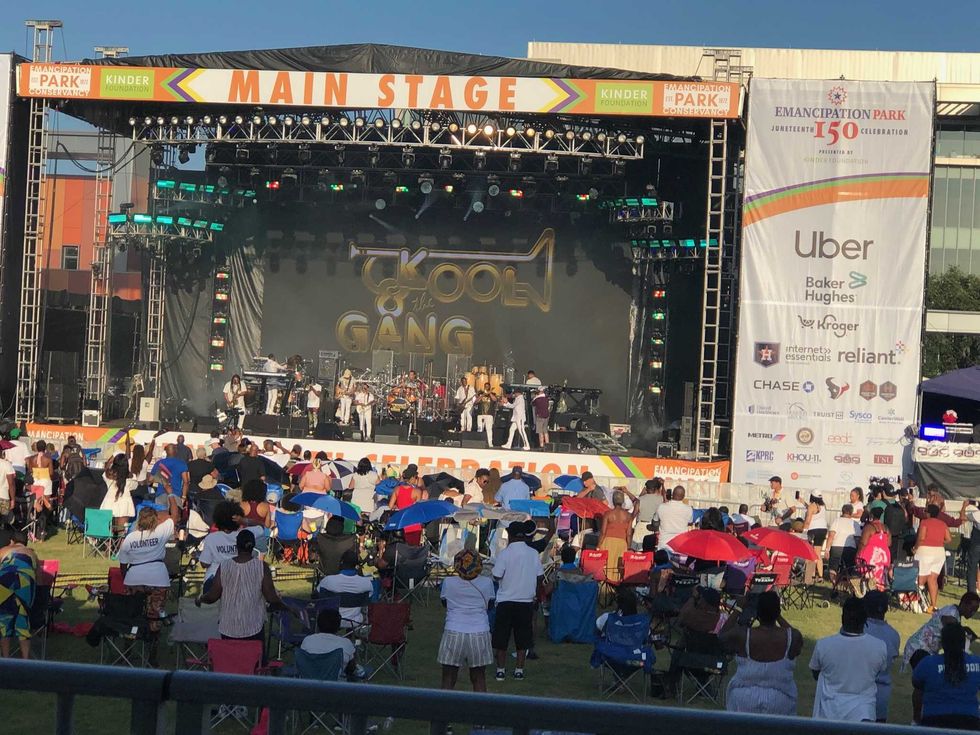 Emancipation Park stage