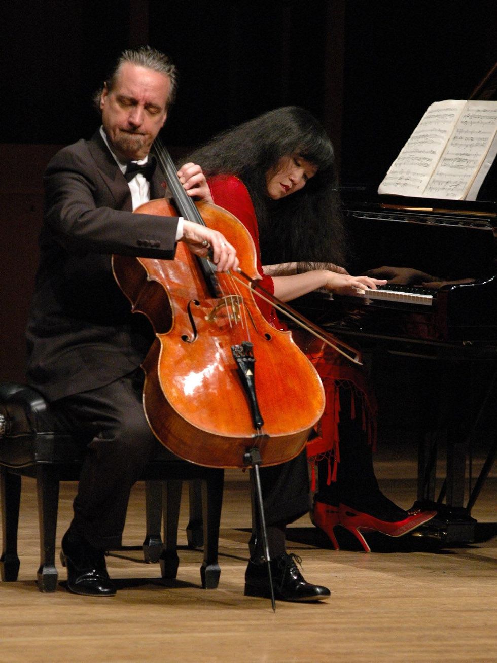 Emerson String Quartet David Finckel interview April 2013 recital