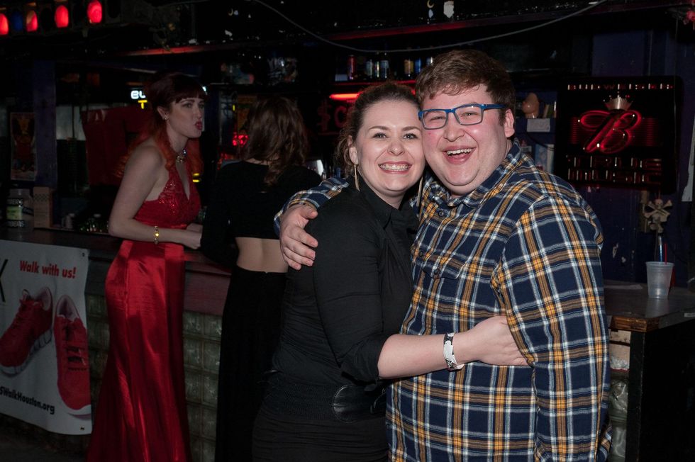 Emma Taylor, Chad Burris at Charity in Song featuring Book of Mormon cast