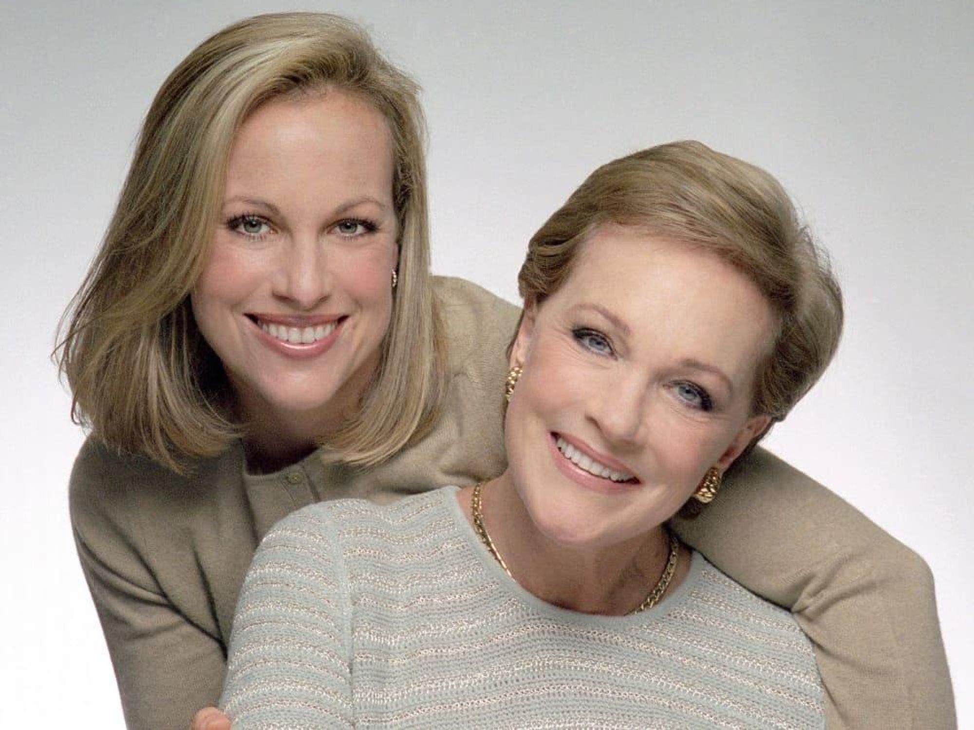 Emma Walton Hamilton and Julie Andrews