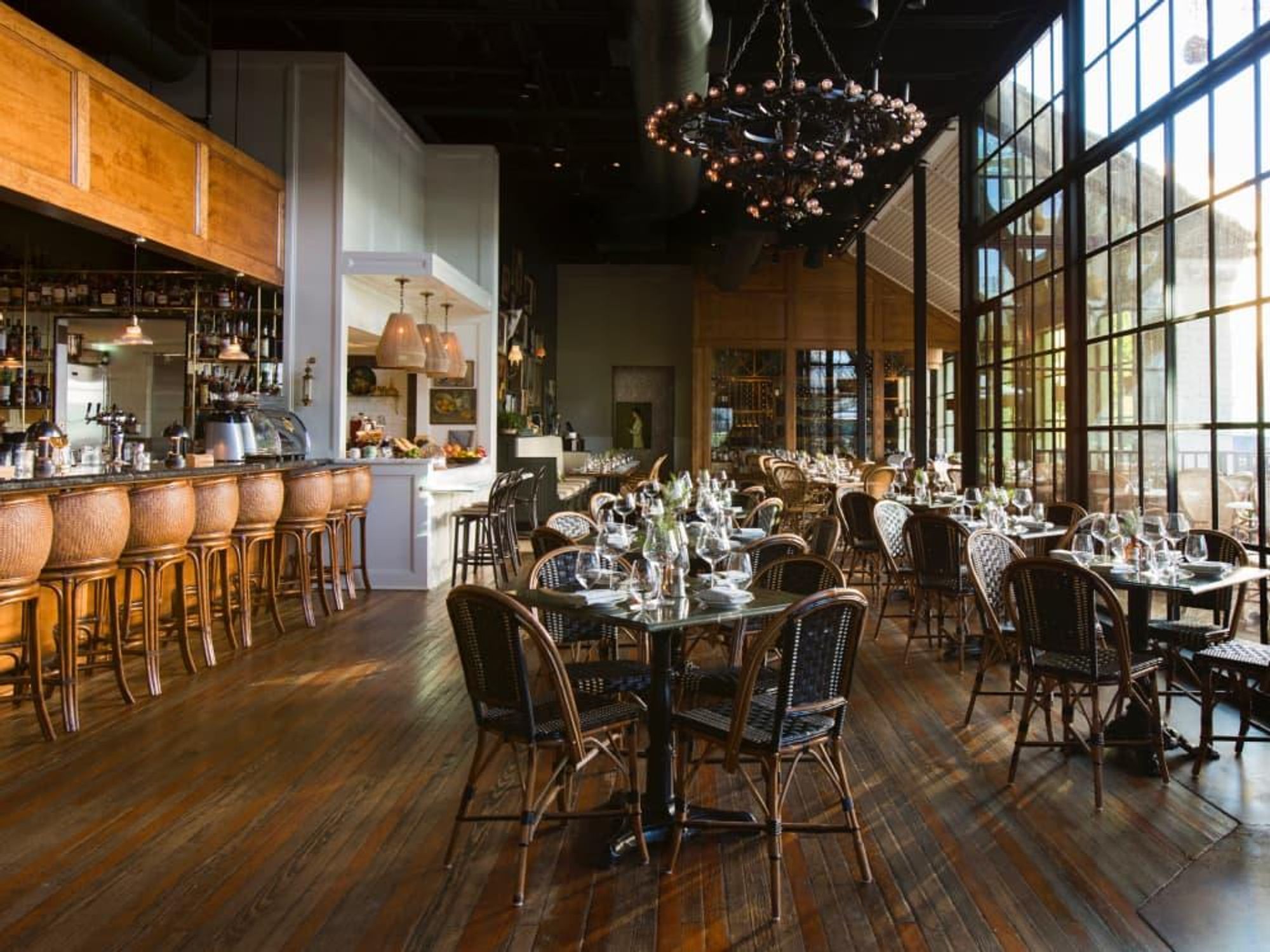 Emmaline restaurant dining room interior