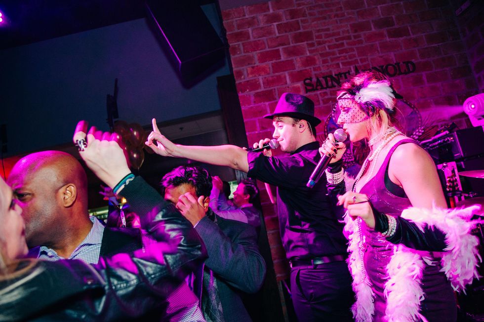 Empire the band at New Year's Eve at Local Pour January 2015