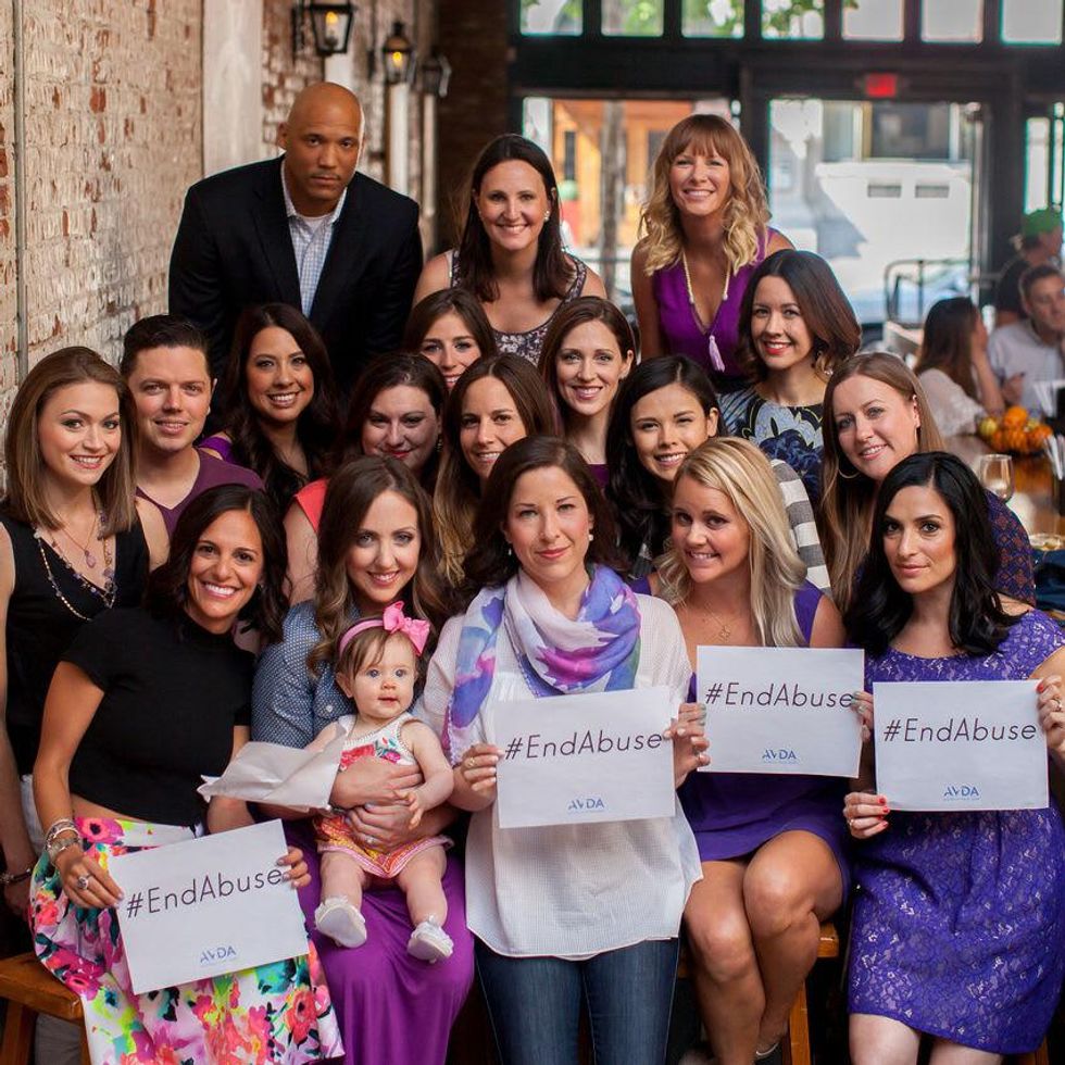 End Abuse campaign AVDA group at OKRA