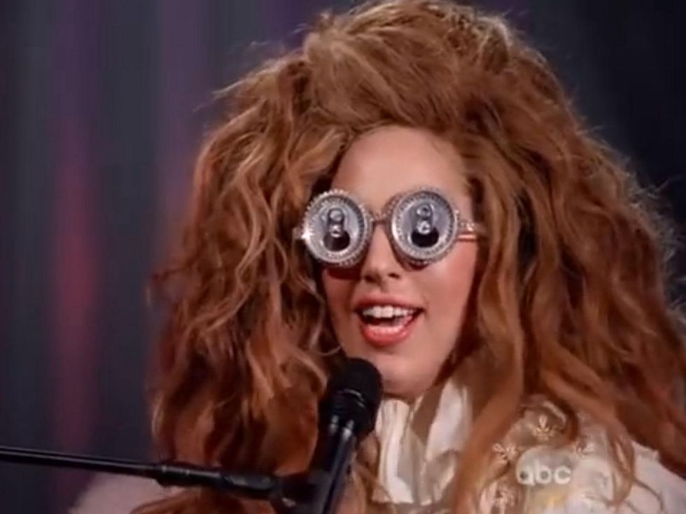 Enid Almanza interview Lady Gaga wearing Enid eyewear