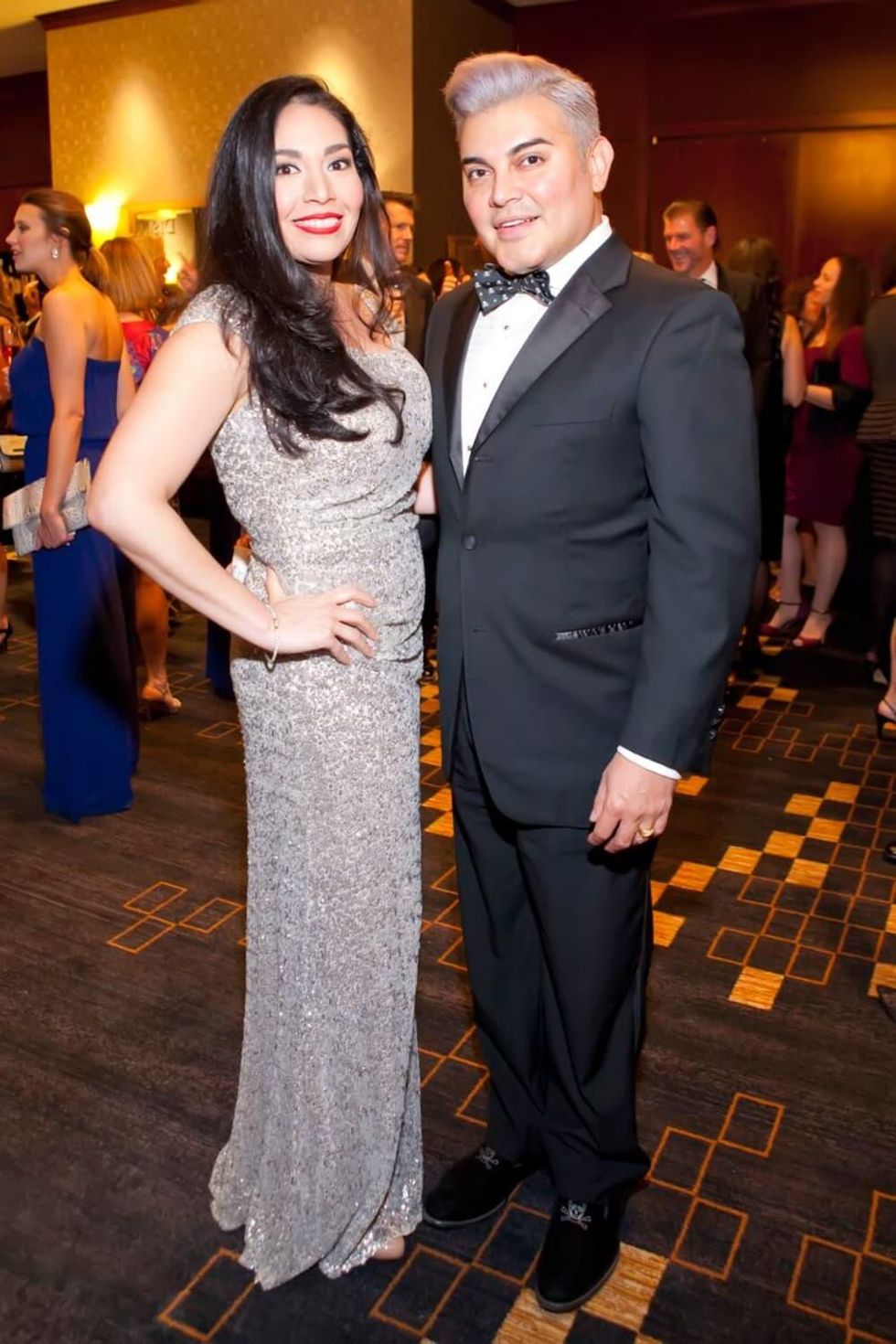 Enid Sanchez and Edward Sanchez at Planned Parenthood Gala