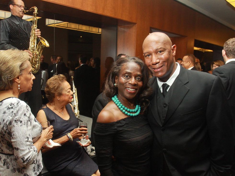 Ensemble Theater gala August 2013 Clarease Yates and Cary Yates