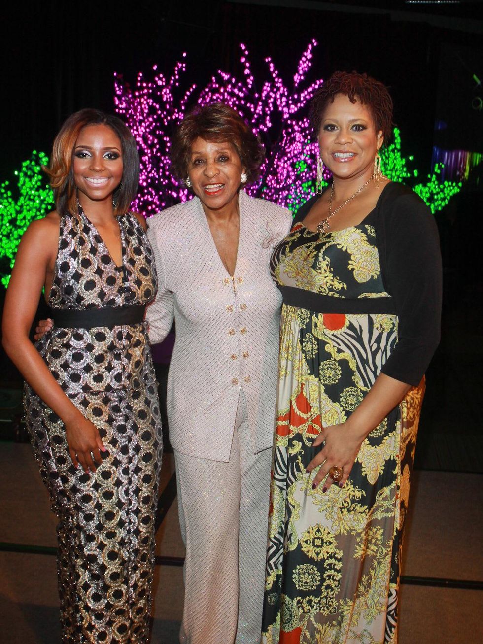 Ensemble Theater gala August 2013 Mykie Gray, from left, Marla Gibbs and Kim Coles