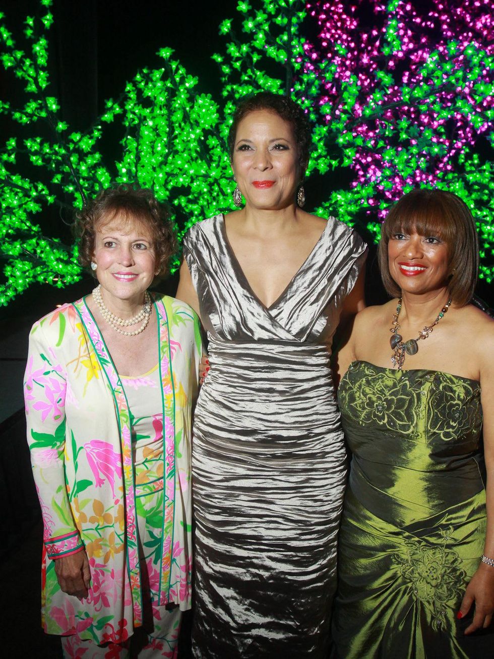 Ensemble Theater gala August 2013 Regina Rogers, from left, Laurie Vignaud and Sharon Murphy