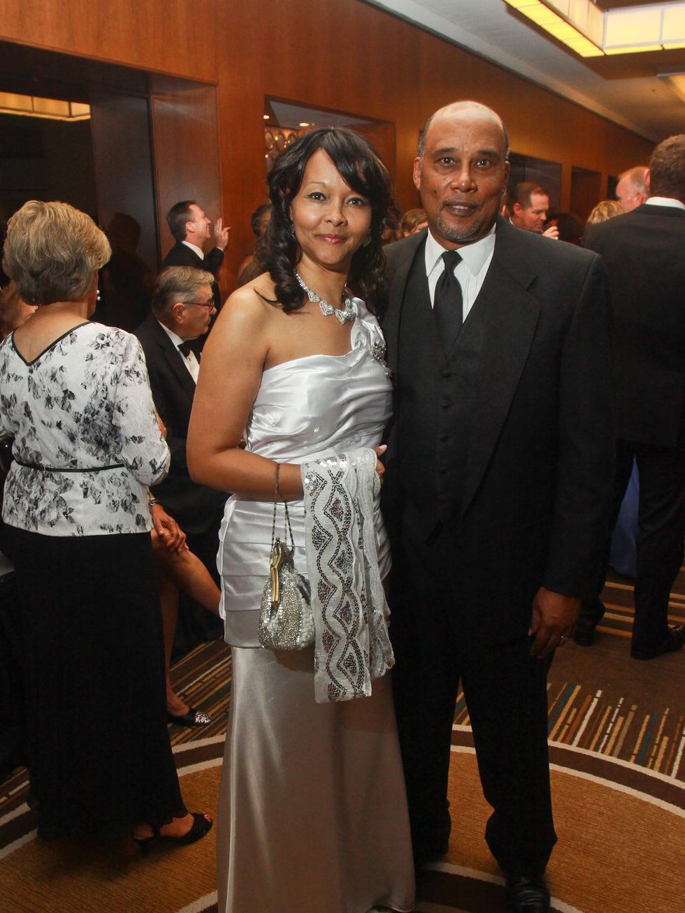 Ensemble Theater gala August 2013 Wondy Weston and Clarence Weston
