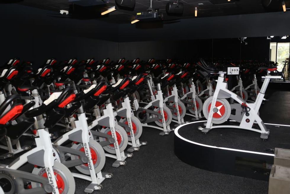 Equinox cycle studio at River Oaks District