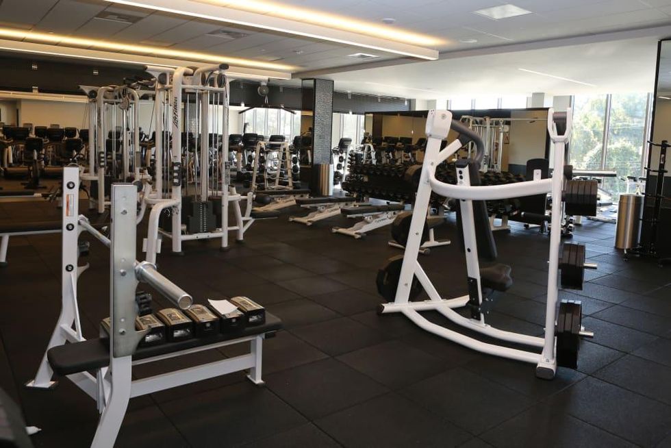 Equinox equipment at River Oaks District