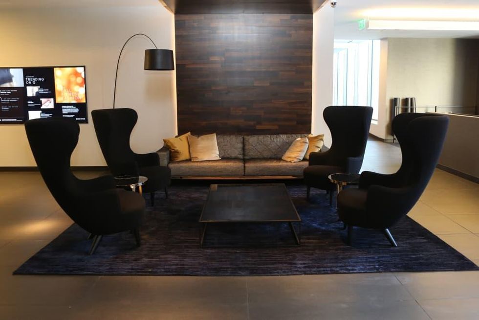 Equinox lounge at River Oaks District