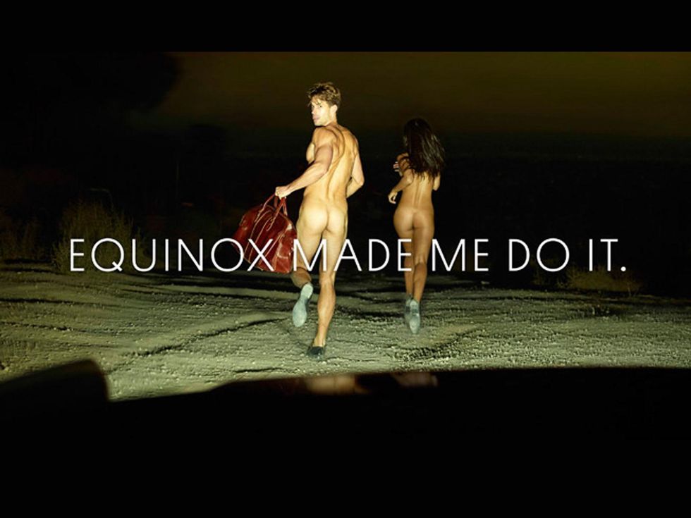 Equinox racy gym ad December 2014