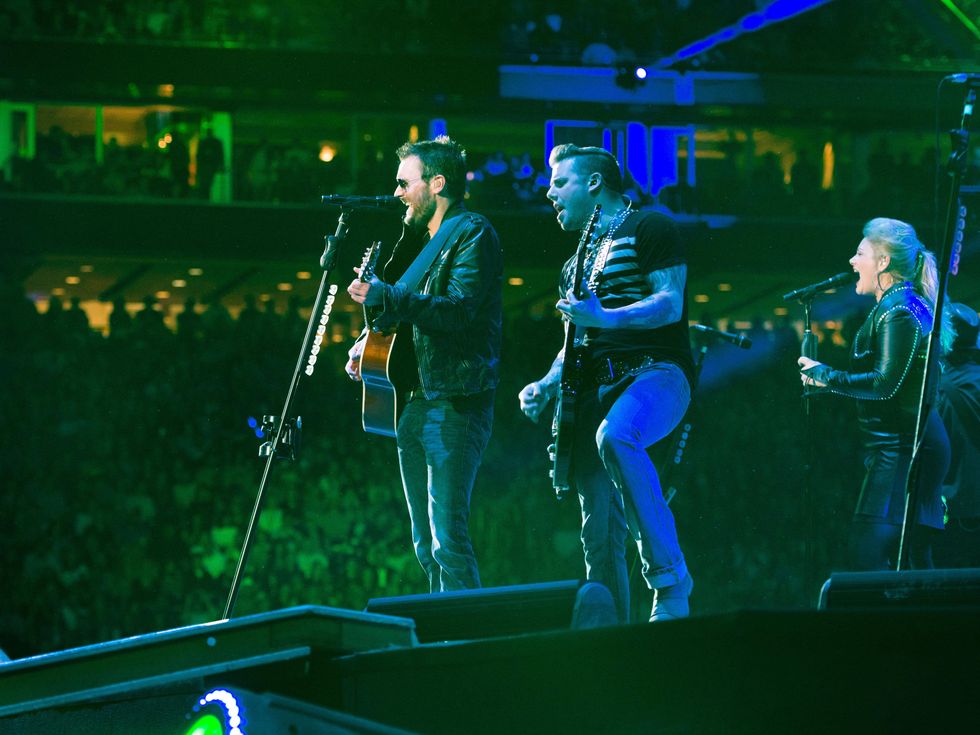 Eric Church at Houston Rodeo opening night March 3, 2015
