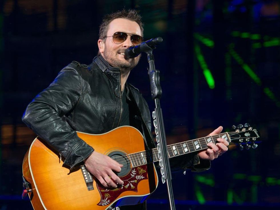 Eric Church at Houston Rodeo opening night March 3, 2015