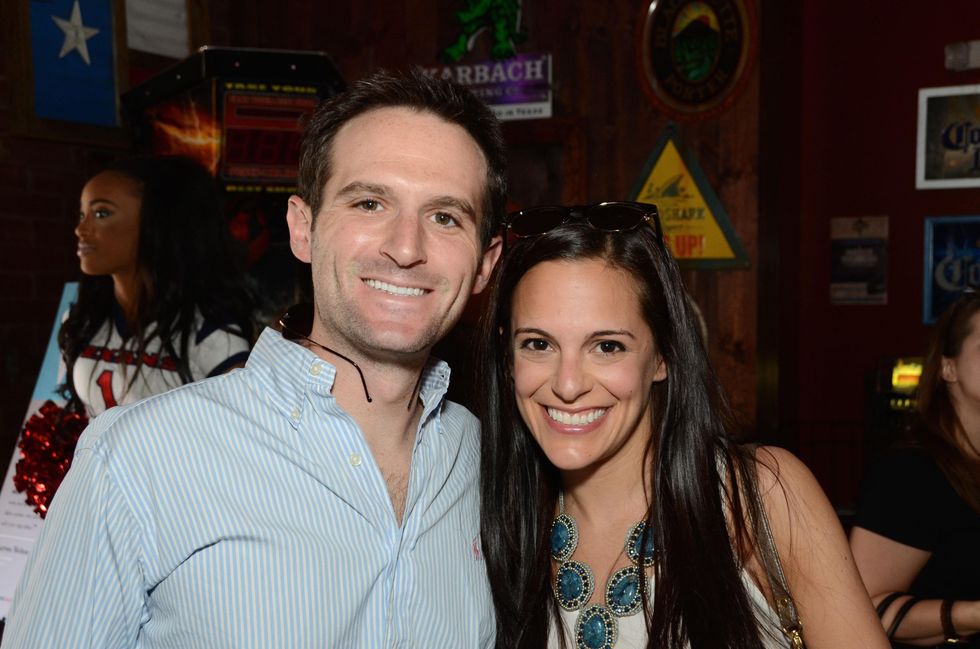 Eric Danziger and Allie Herzog Danziger at the Women of Wardrobe Spring Fling March 2014