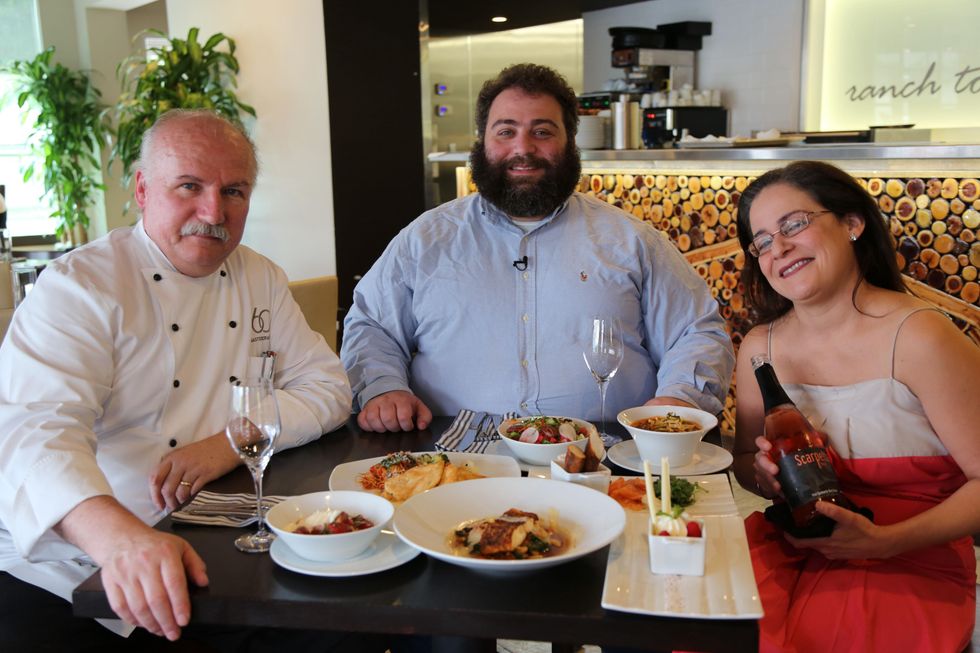 Eric Sandler, Vanesa Trevino Boyd, Fritz Gitschner, 60 Degrees Mastercrafted, Houston Restaurant Weeks 2014, menu
