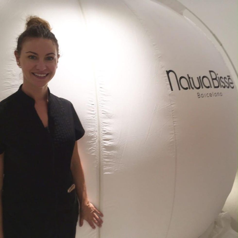 Erica Provines, Natura Bisse oxygen facial