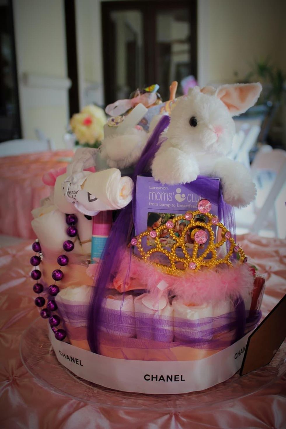 Erica Rose Baby Shower, June 2016, Diaper cake