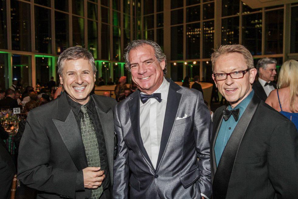 Ernie Manouse, from left, Michael Cordua and Jerry Jaggers at the Bering Omega's Sing for Hope Event October 2014