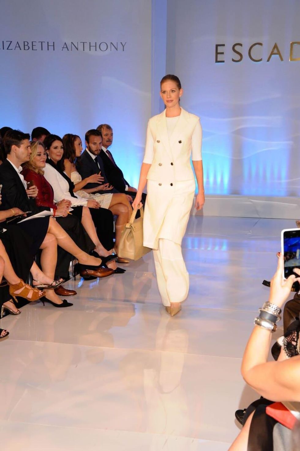 Escada runway show at Elizabeth Anthony Generations of Glamour