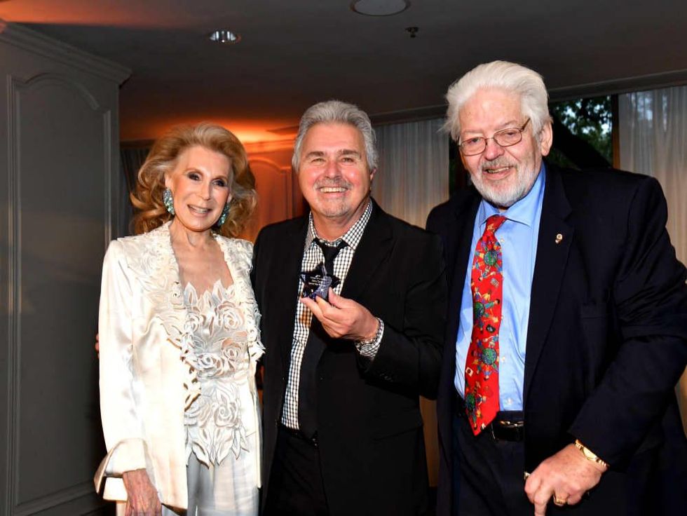 Escape Celebrity Waiters Joan Schnitzer Levy, Steve Tyrell and Gerald Franklin