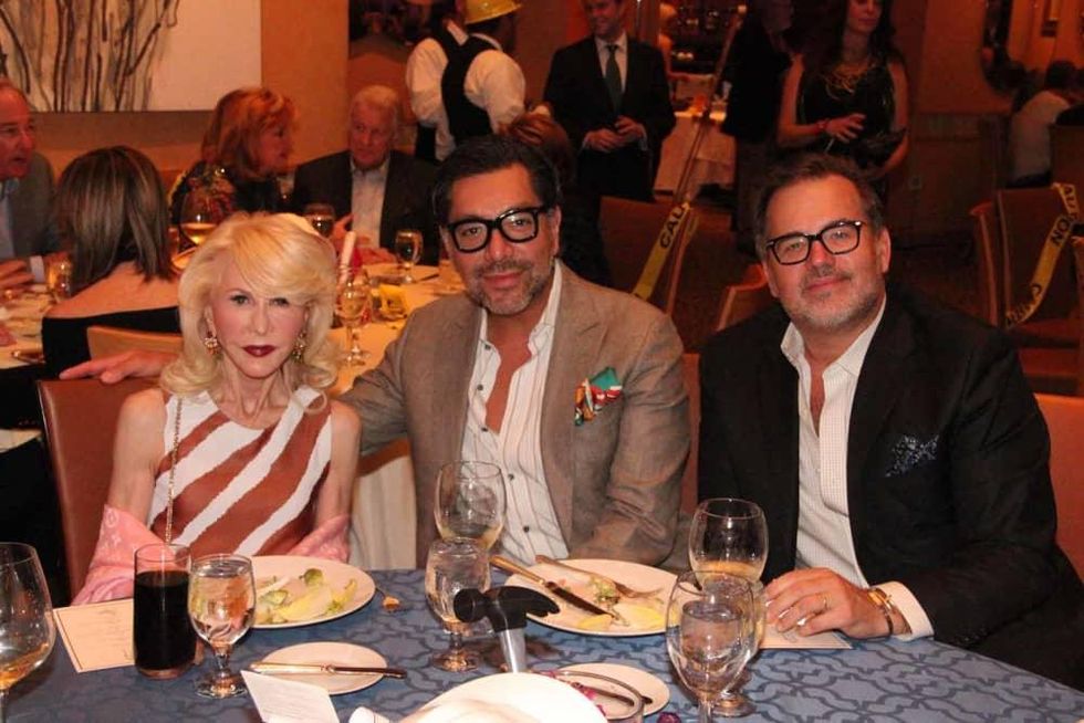 ESCAPE dinner, 4/16, Diane Lokey Farb, Ceron, Todd Fiscus