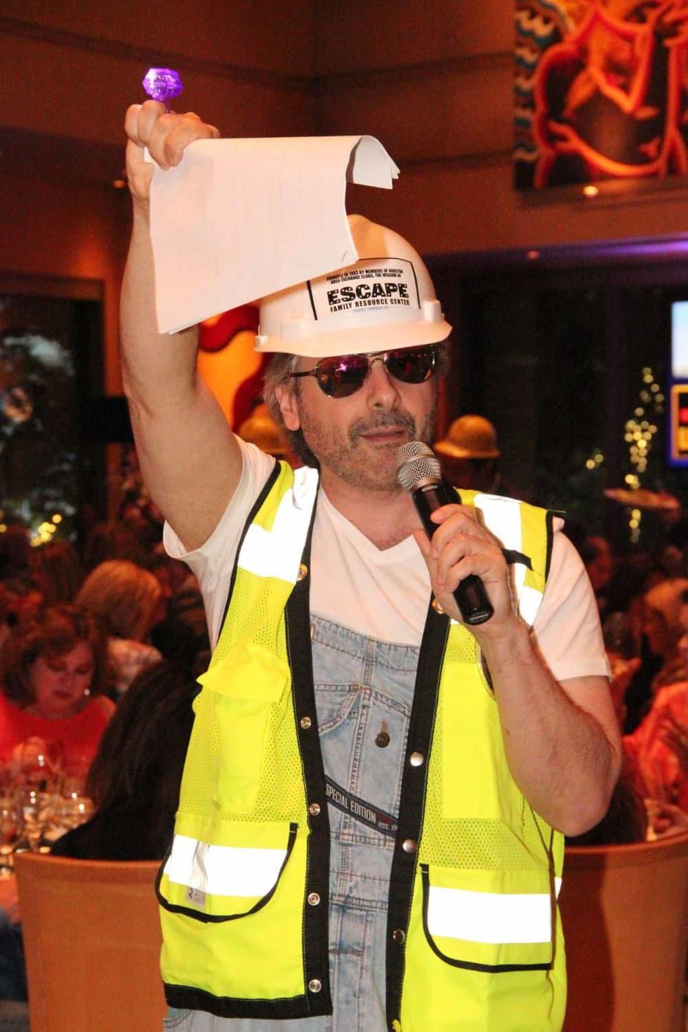 ESCAPE dinner, 4/16, Ernie Manouse