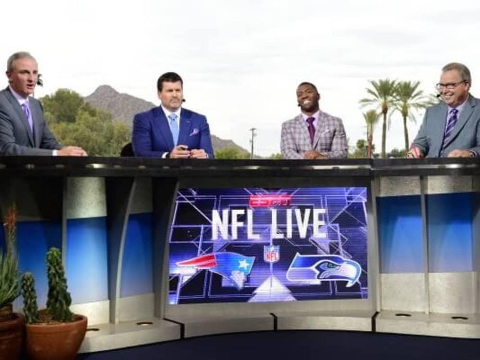 ESPN at Super Bowl in San Francisco