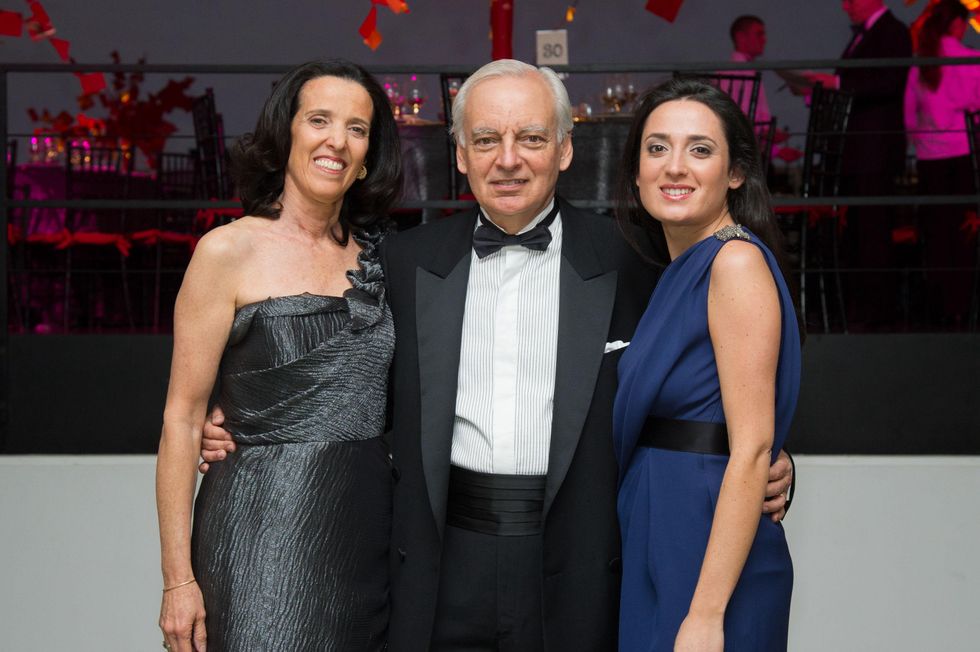 Eugenia and Eduardo Gr\u00fcneisen, from left, with Maggie Gr\u00fcneisen at the MFAH Latin American Experience November 2013