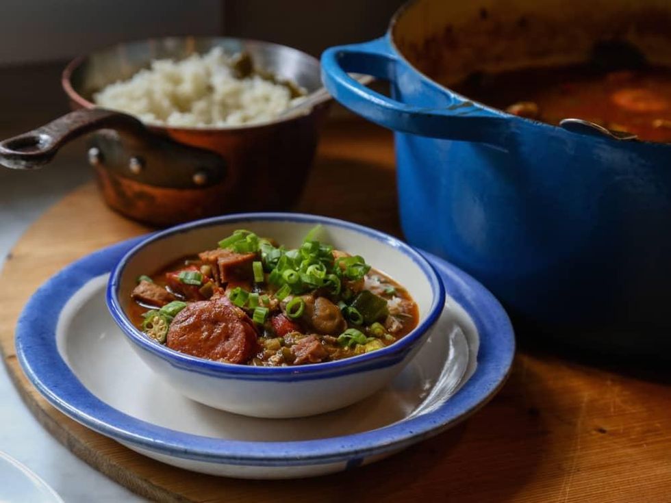 Eunice seafood gumbo