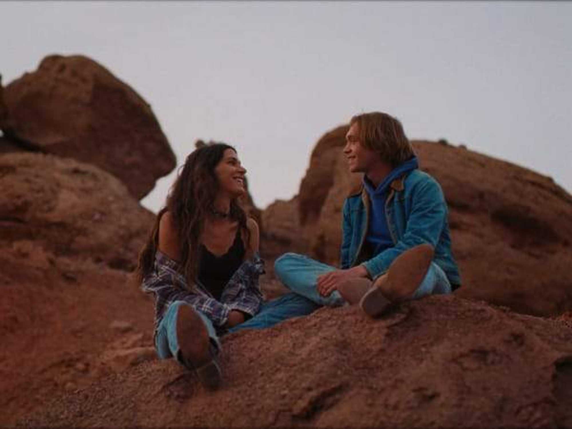 Eve Lindley and Charlie Plummer in National Anthem