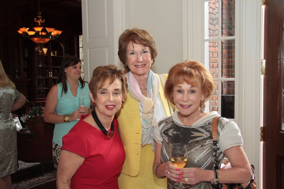 Evelyn Lightman, Laura McWilliams, Nancy Dinerstein, Crohn's & Colitis luncheon, March 2014