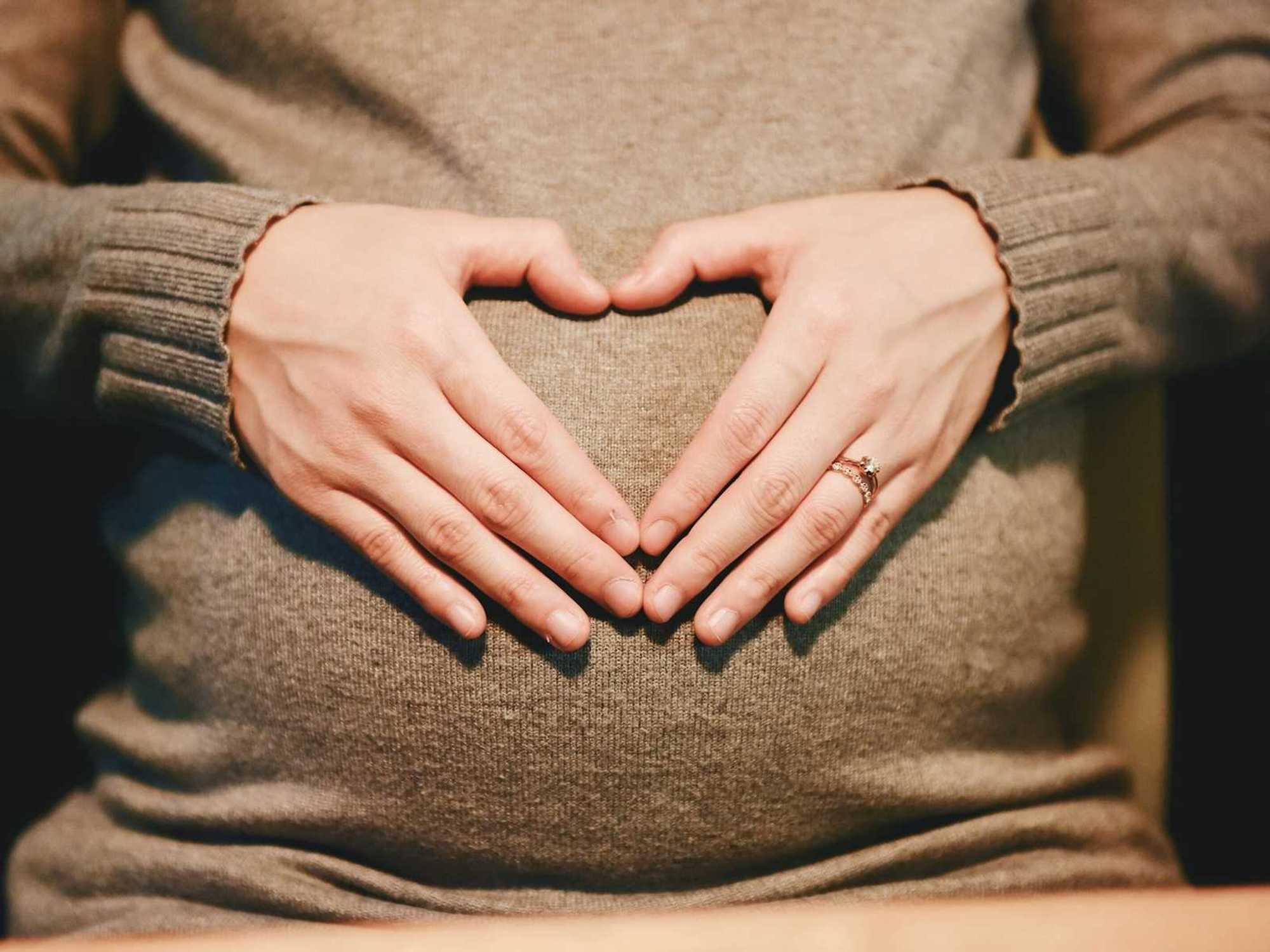 Expecting mother