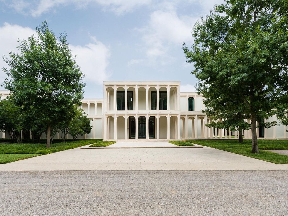 Exterior of 10210 Strait Ln. in Dallas