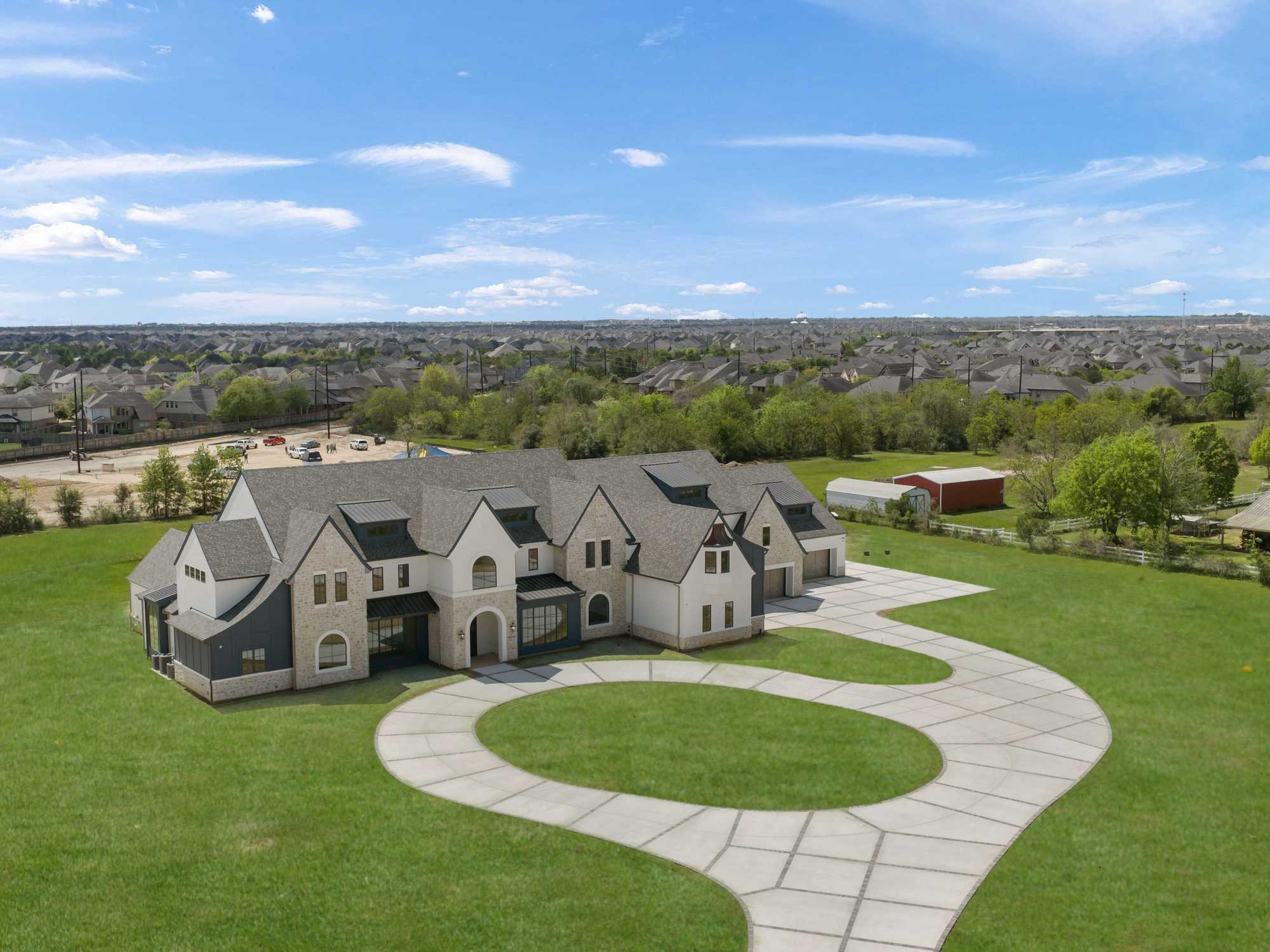 Exterior of 4233 Two Gun way in Katy