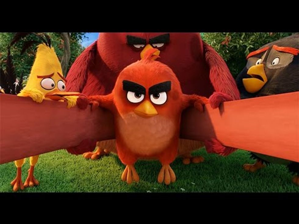 The Angry Birds Movie phones in a sometimes clever attempt at big-screen glory