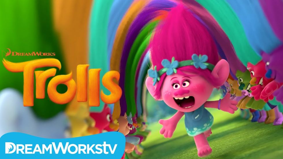Upbeat Trolls is equally irresistible to adults and kids, with thoughtful music that really sings