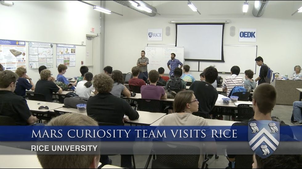 Mission to Mars: NASA engineers visit Rice University to talk about Curiosity