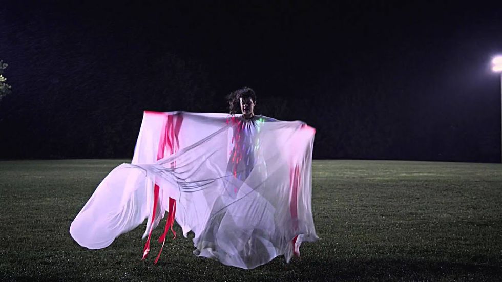 Rock with Régine: New Arcade Fire video is heavy on interaction, light on WinButler and the band