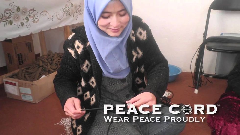 Give peace a chance: Military-inspired bracelets support Afghan workers as U.S.troops come home