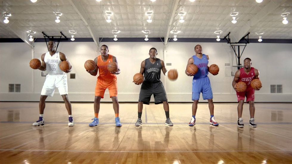 NBA's best players dribble out holiday tune to promote new Christmas Day jerseys