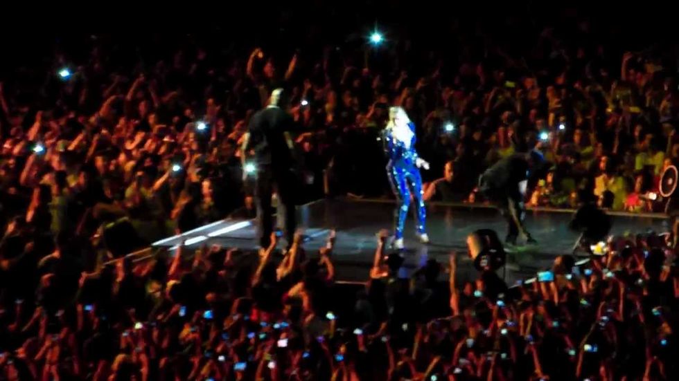 Beyoncé loves to get close to her fans, but this is ridiculous